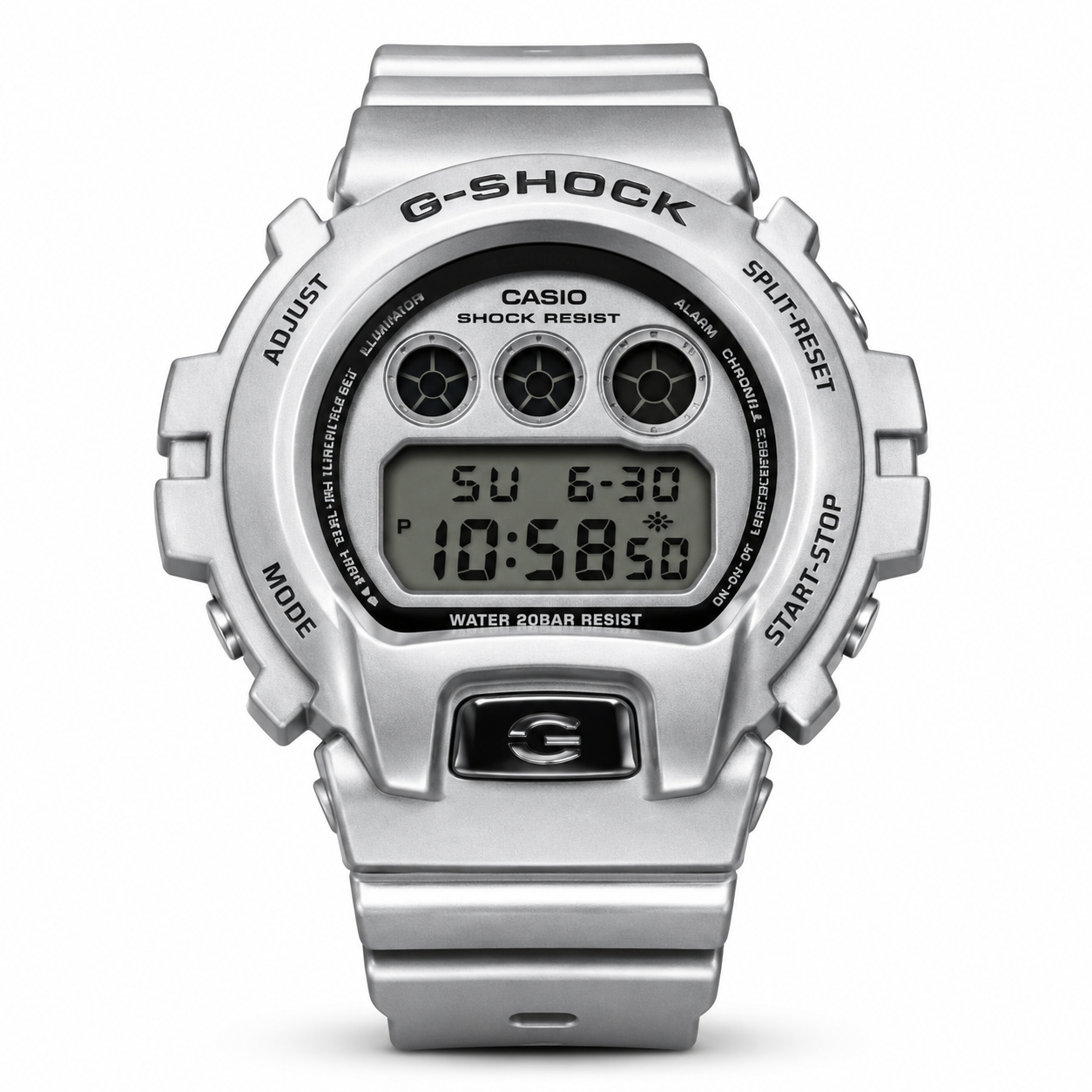 Casio G shock GW-6900 - Silver