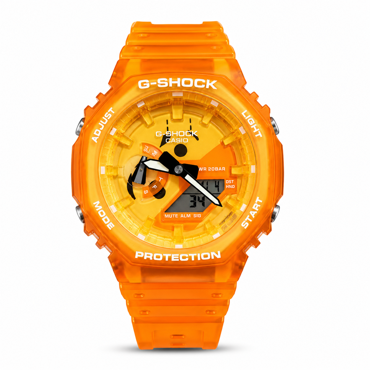 Casio G shock GA-2100 Summer Edition - Orange