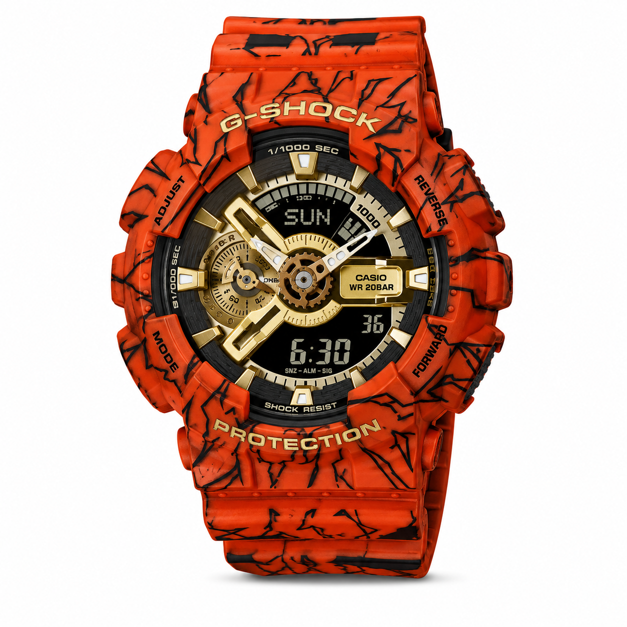 Casio G-Shock GA-700 - Orange Camo