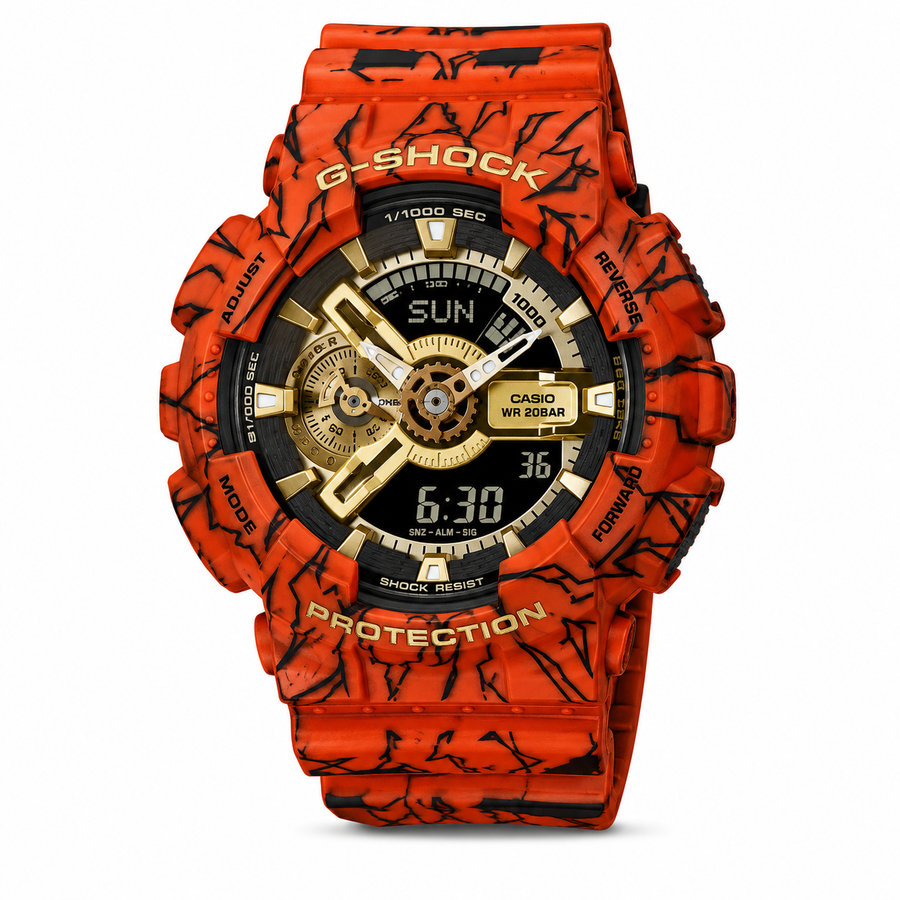G-SHOCK GA-700 — Orange Camo