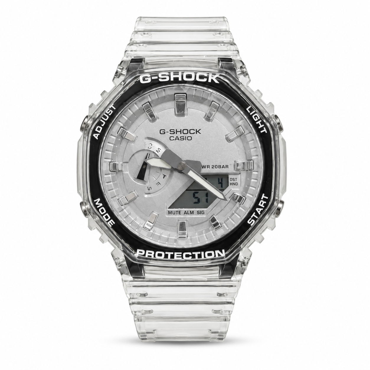 Casio G-Shock GA-2100 - Silver