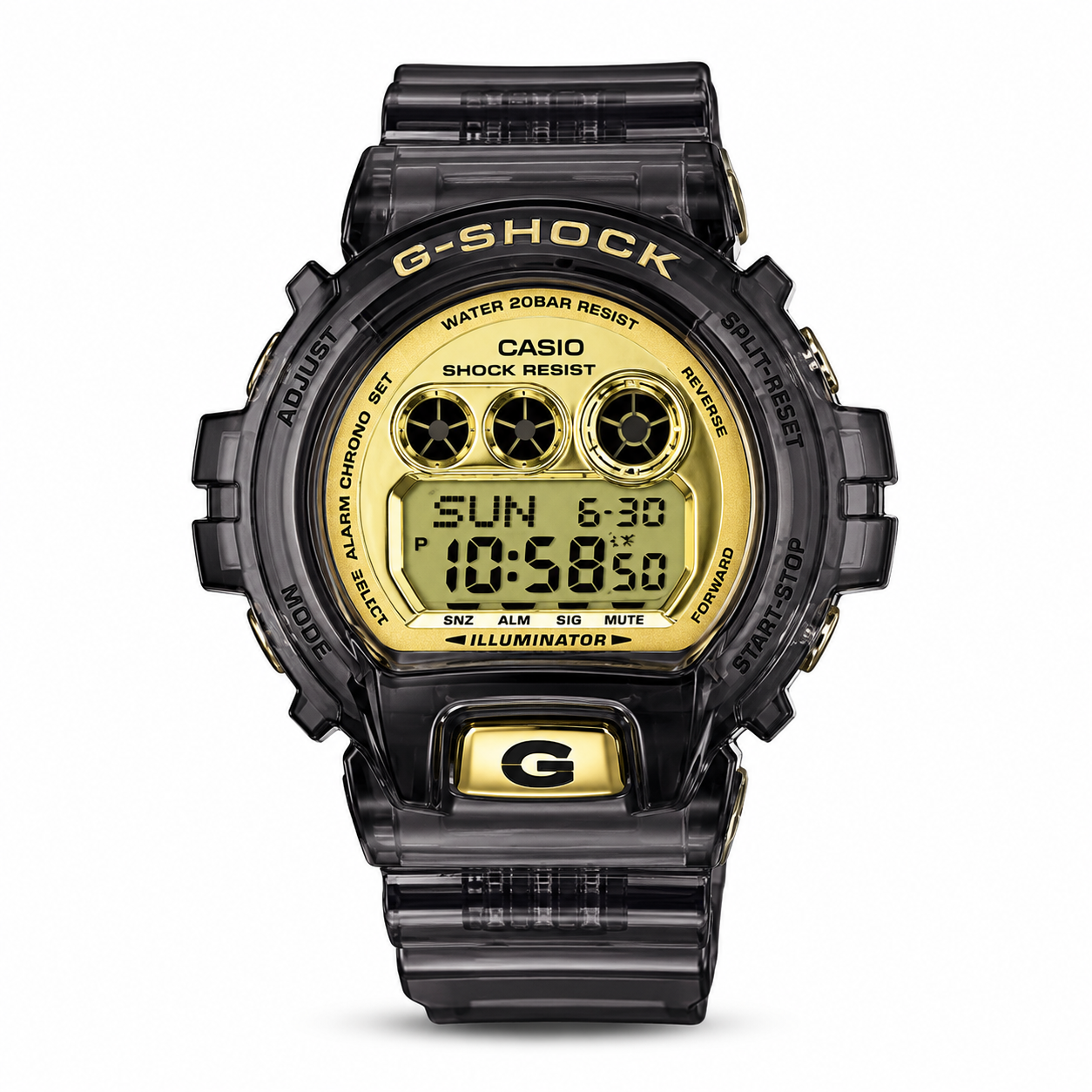 Casio G Shocks GA-6900 - Black and Gold