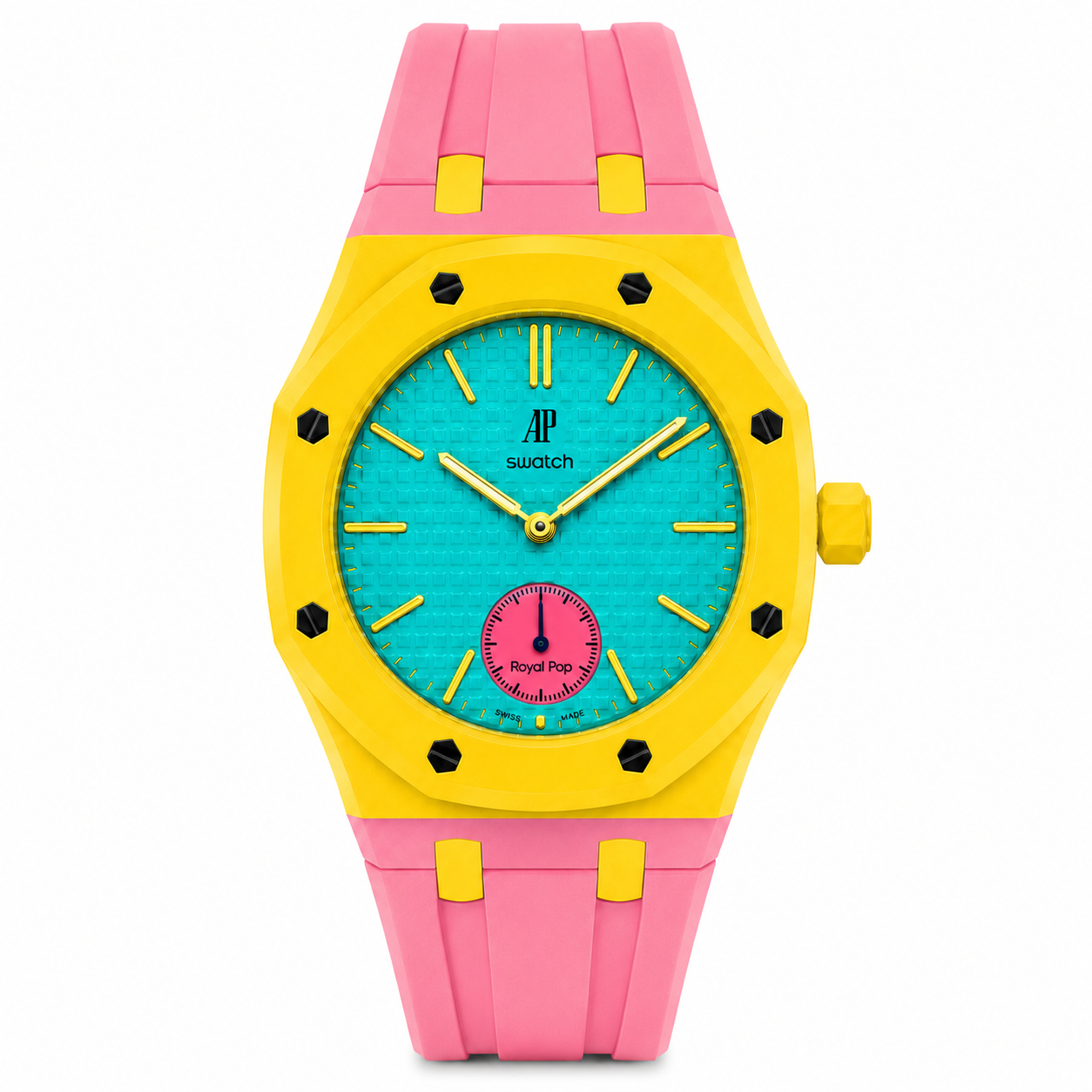 Solar Pink and Yellow - Silicone