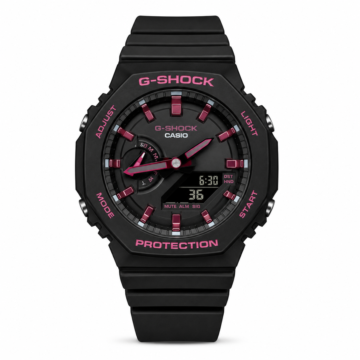 Casio G-Shock GA-2100 - Black and Pink