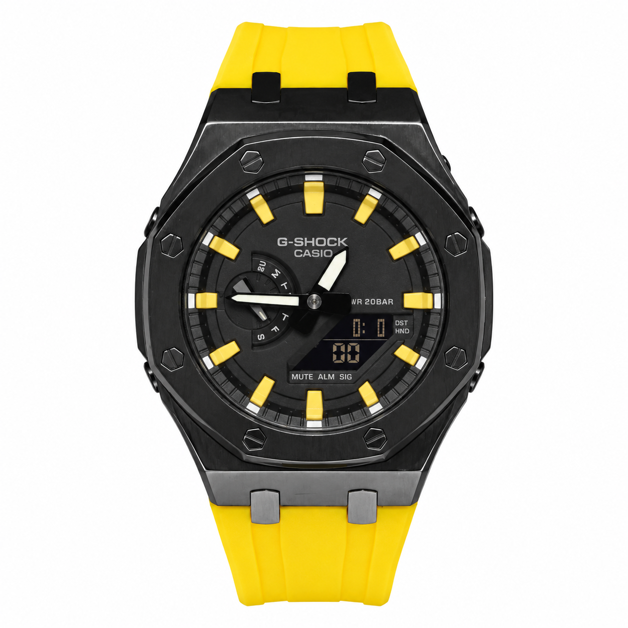 Casioak G-SHOCK GA-2100 Watch - Yellow
