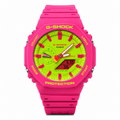 G-SHOCK GA-2100 — Pink & Green