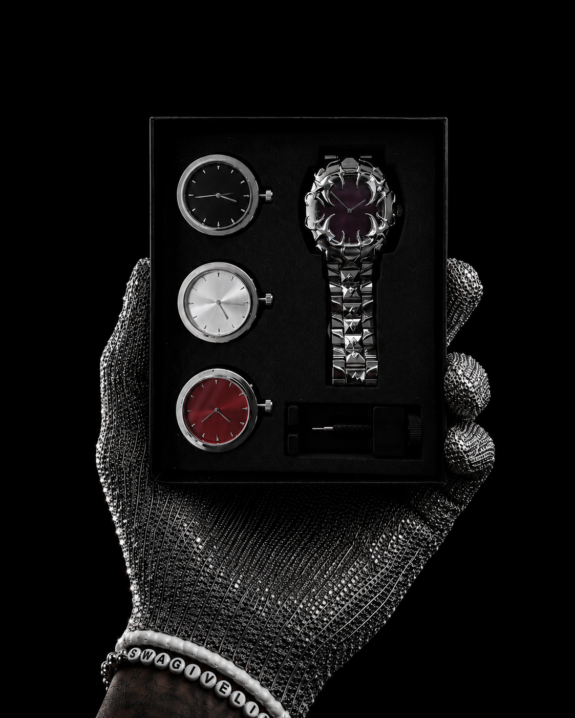 Klaw Watch - Silver