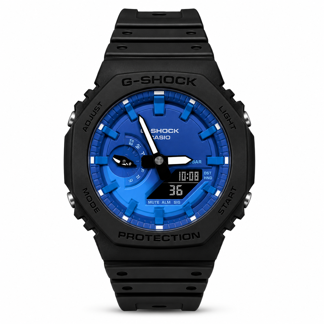 Casio G-Shock GA-2100 - Black And Blue