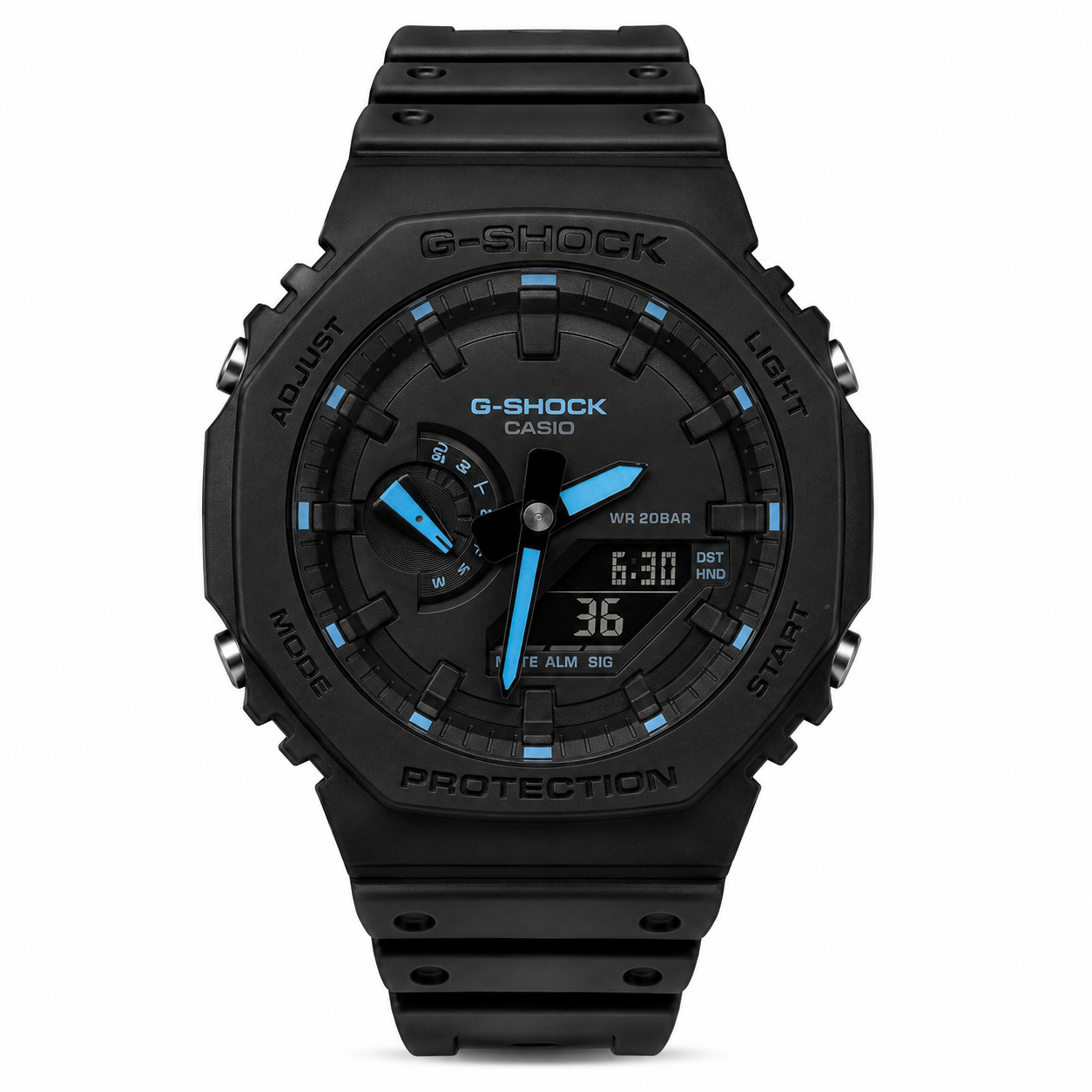 Casio G-Shock GA-2100 - Black and Blue