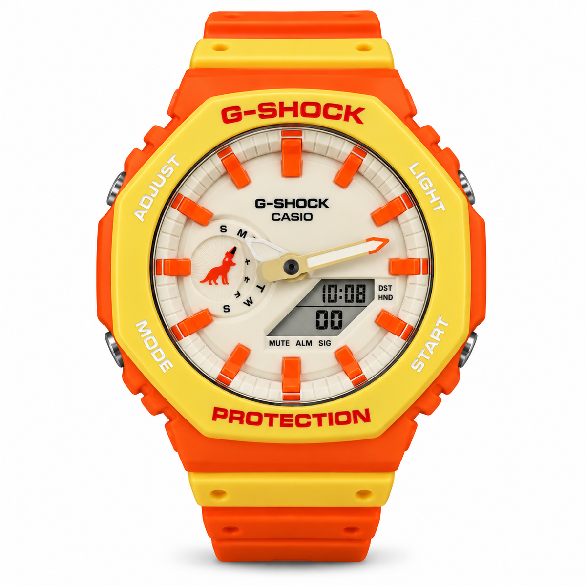 Casio G-Shock GA-2100 - Fox Orange
