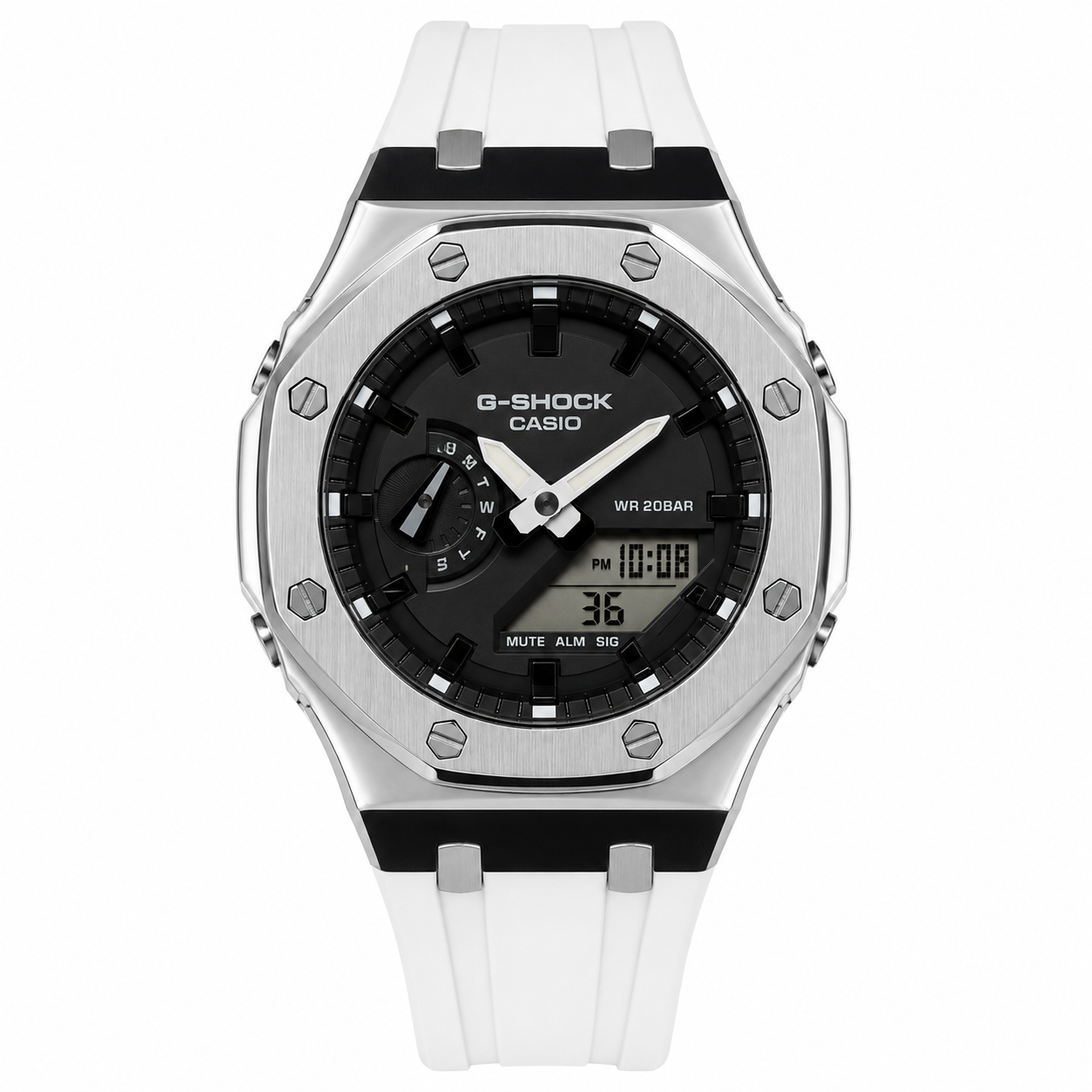 Casioak G-SHOCK GA-2100 Watch - White