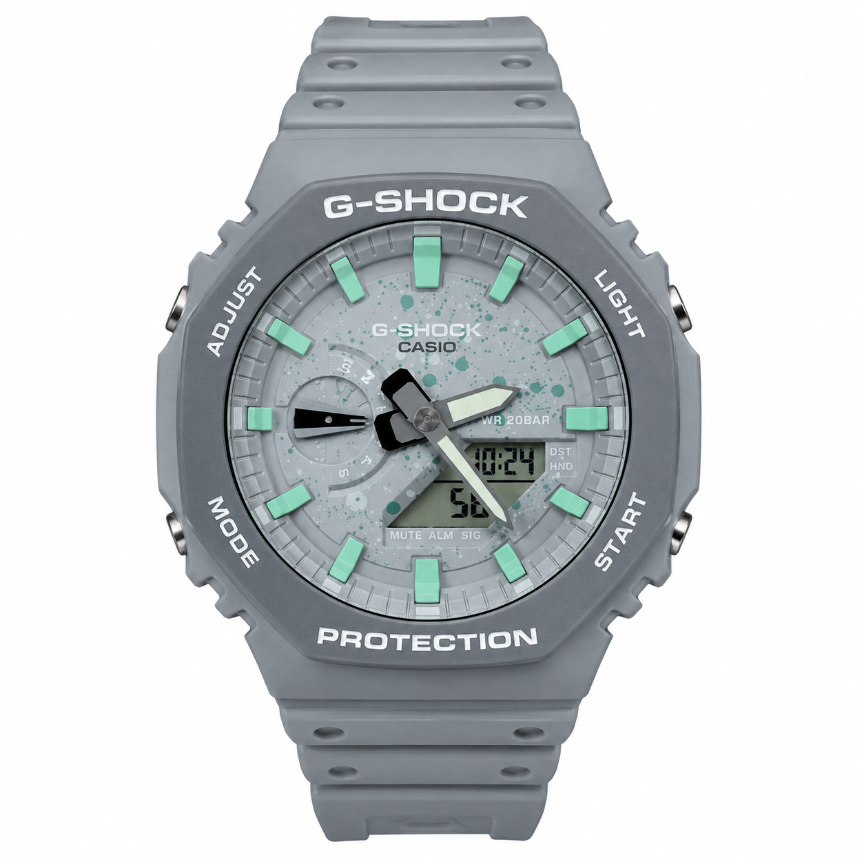 Casio G-Shock GA-2100 - Splash grey