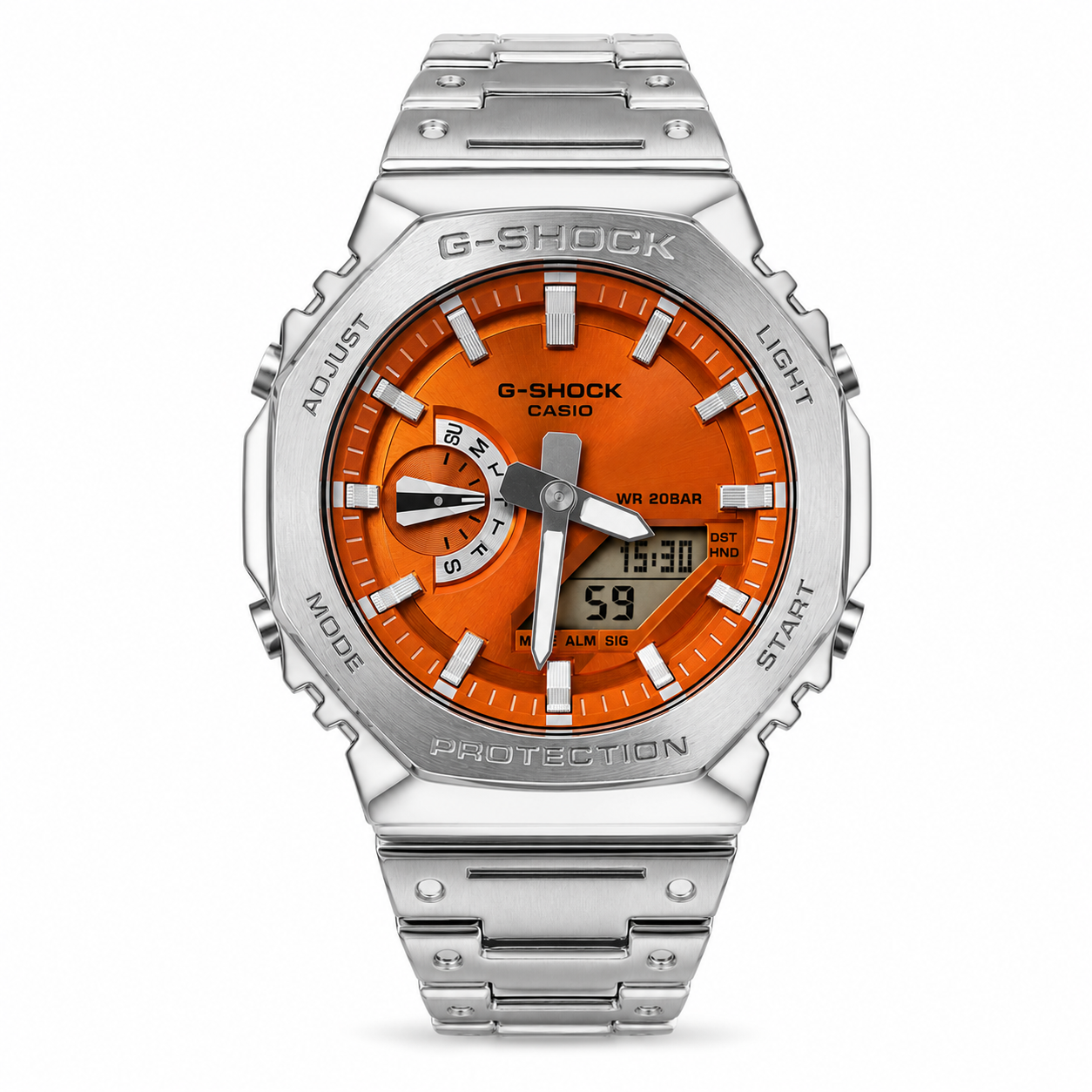 Casio G-SHOCK GM-2100 Full Metal Watch - Orange