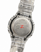Caseback and transparent strap of the Clear Void GA-2100 watch