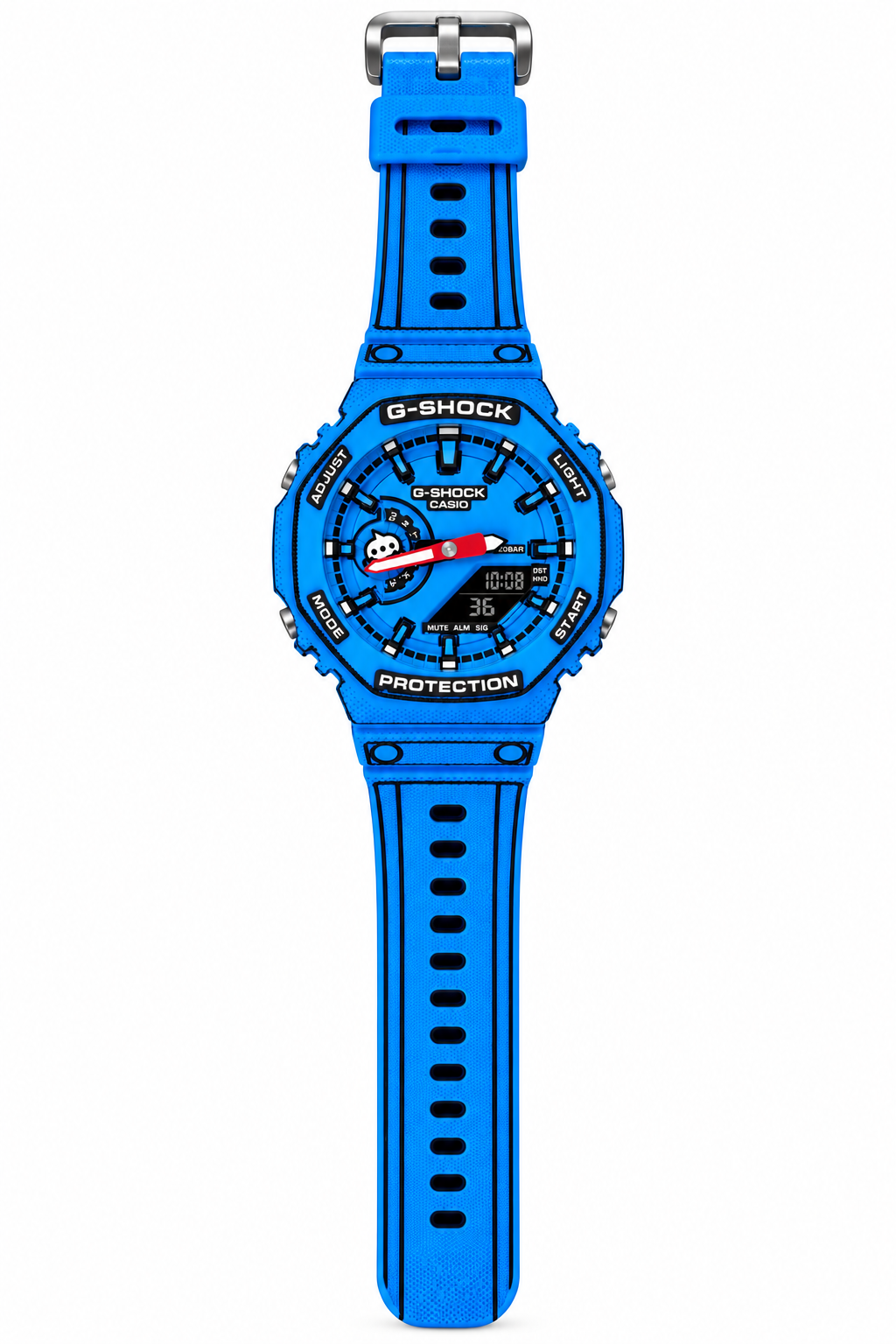 Animated G-SHOCK GA-2100 – Blue | Swagivelli