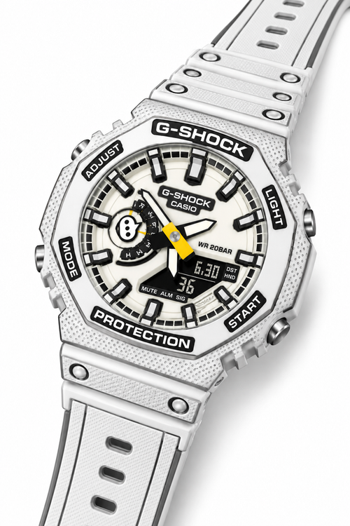 Animated Casio G-Shock GA-2100 - White