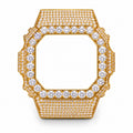 DW-5600 Classic Pavé Bezel — Gold on white background